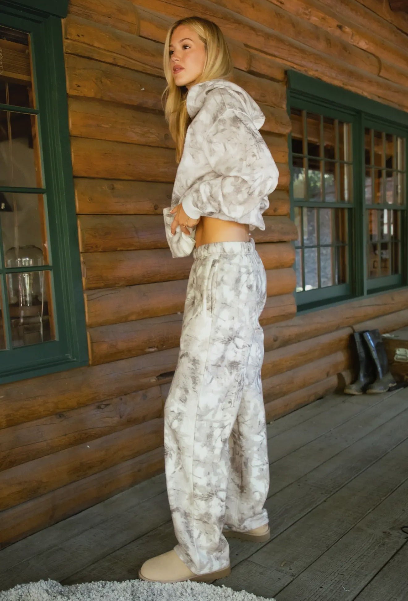 Woodland Light Camo Sweatpants