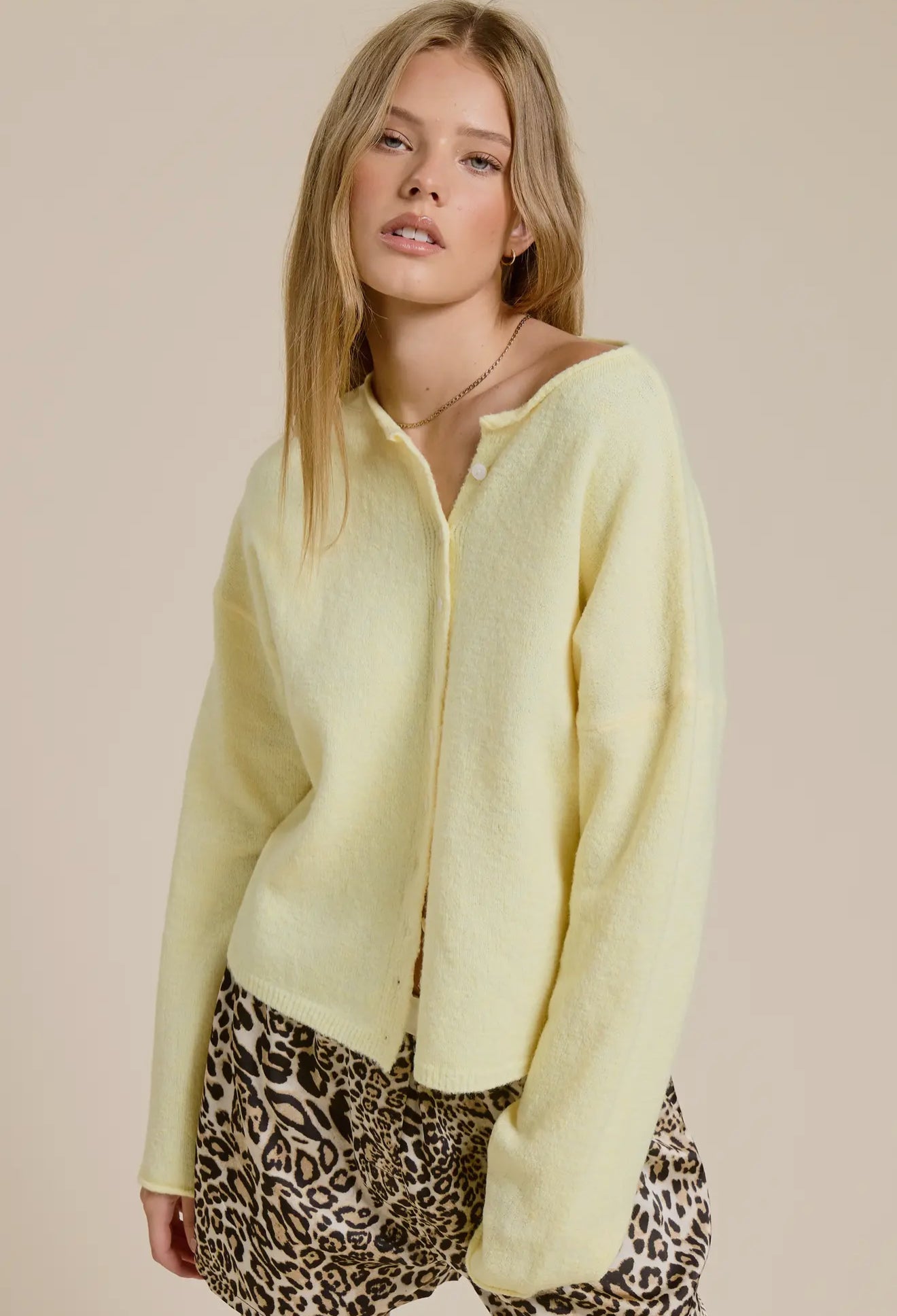 Butter Button Down Cardigan
