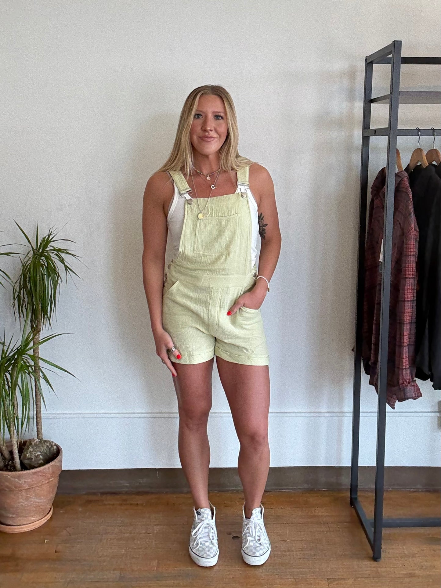 Matcha Overalls