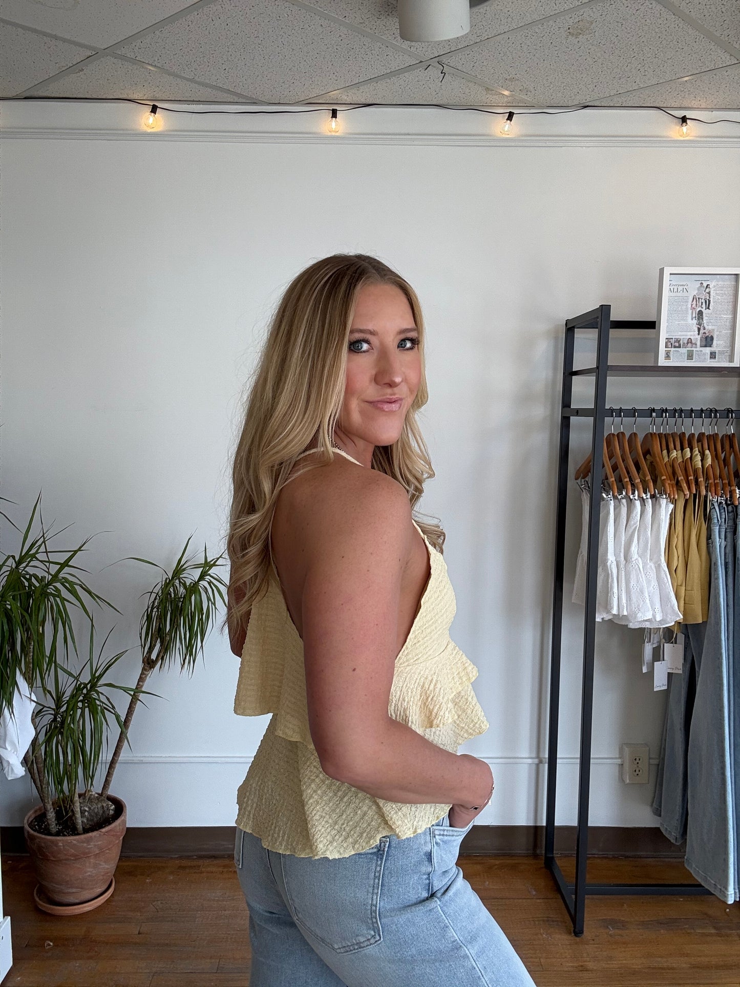Tilly Ruffle Tank