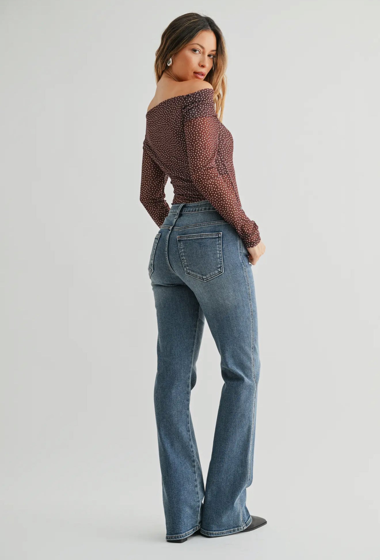 Dark Denim Western Bootcut Jean