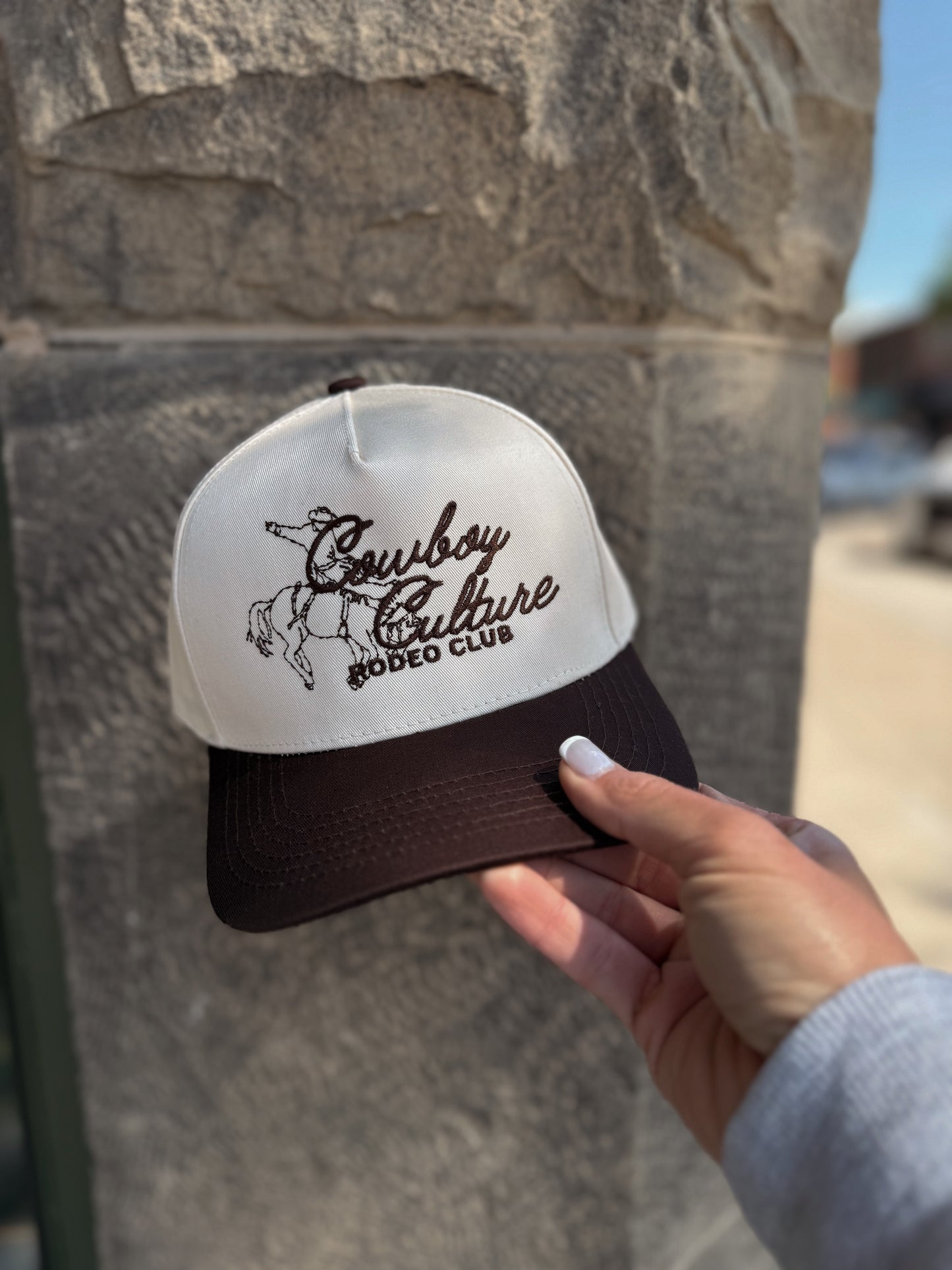 Cowboy Culture Rodeo Club Two-Toned Hat