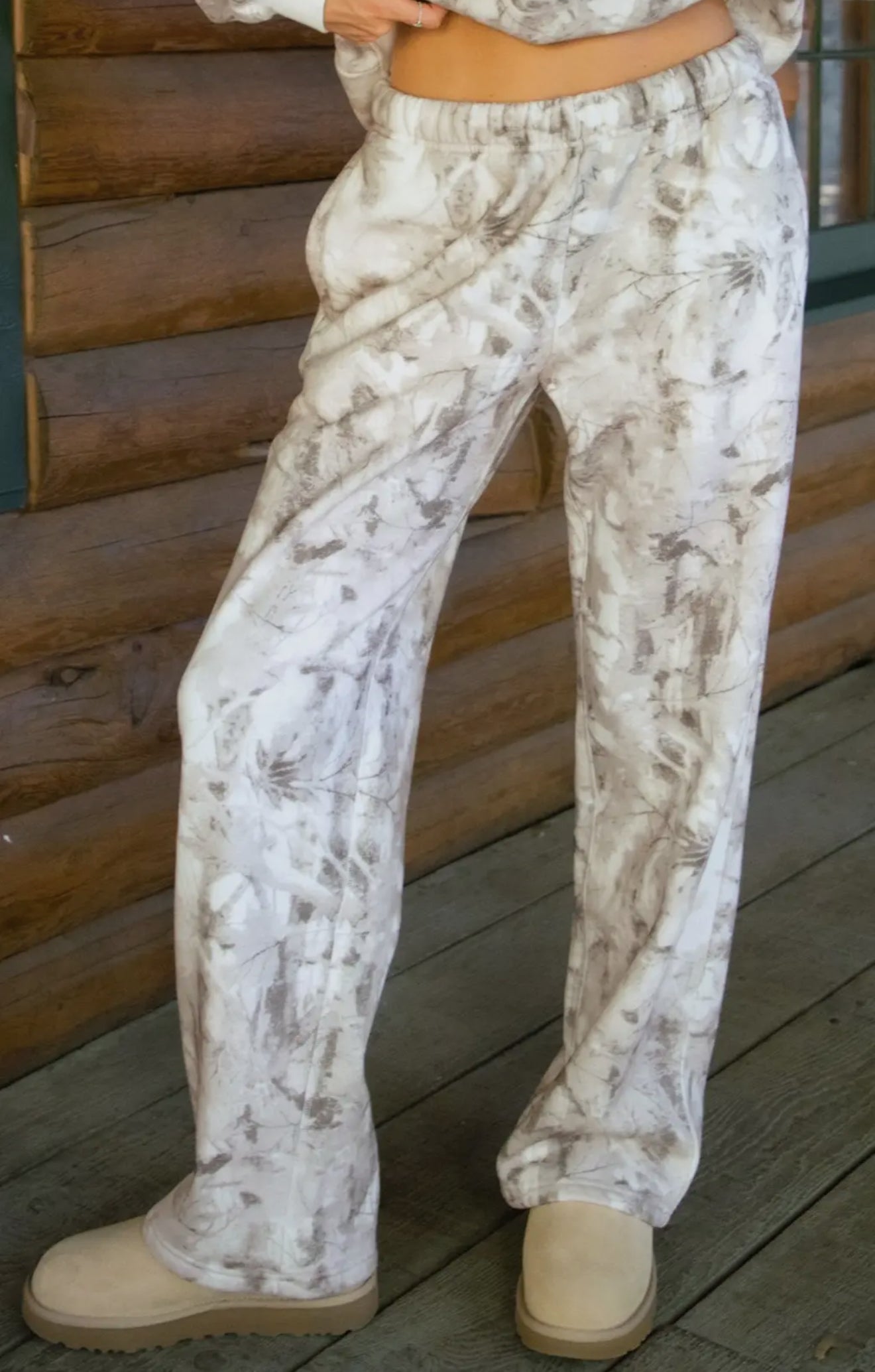 Woodland Light Camo Sweatpants