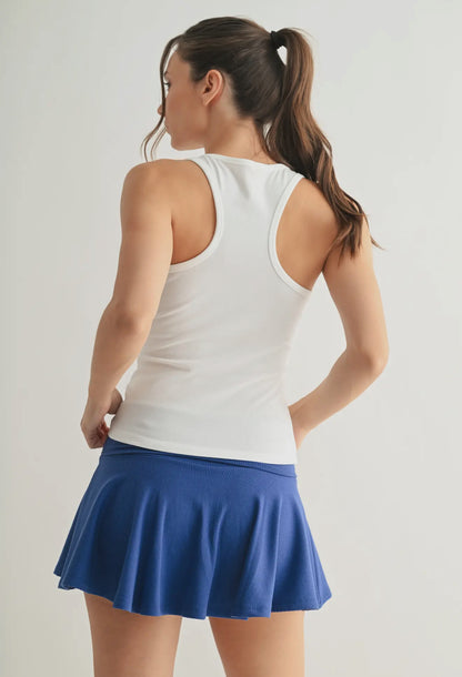 Slim Fit Scoop Neck Tank Top