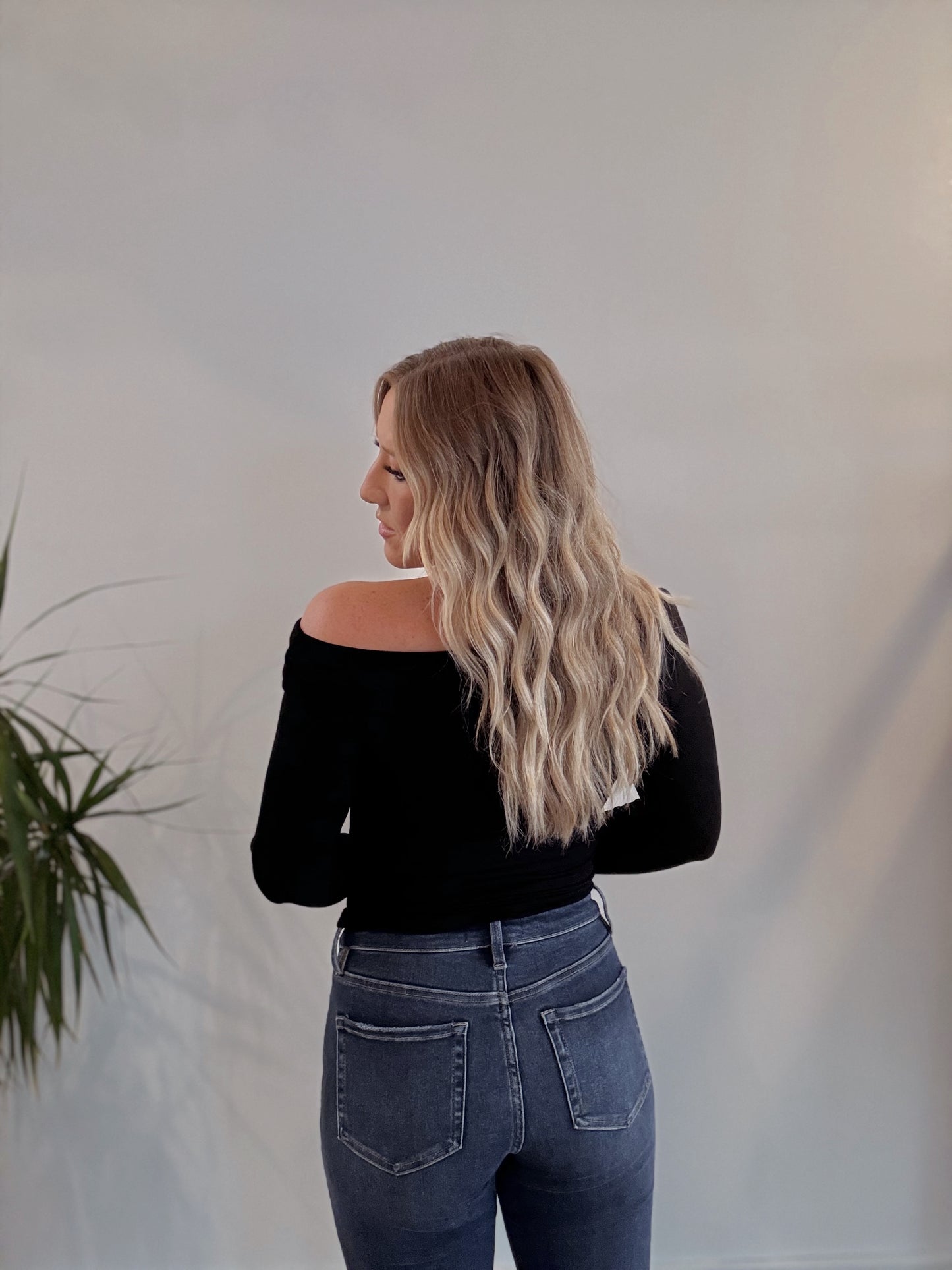 Ayla Off The Shoulder Knit Long Sleeve