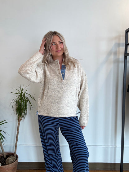 Blue Collar Sweater