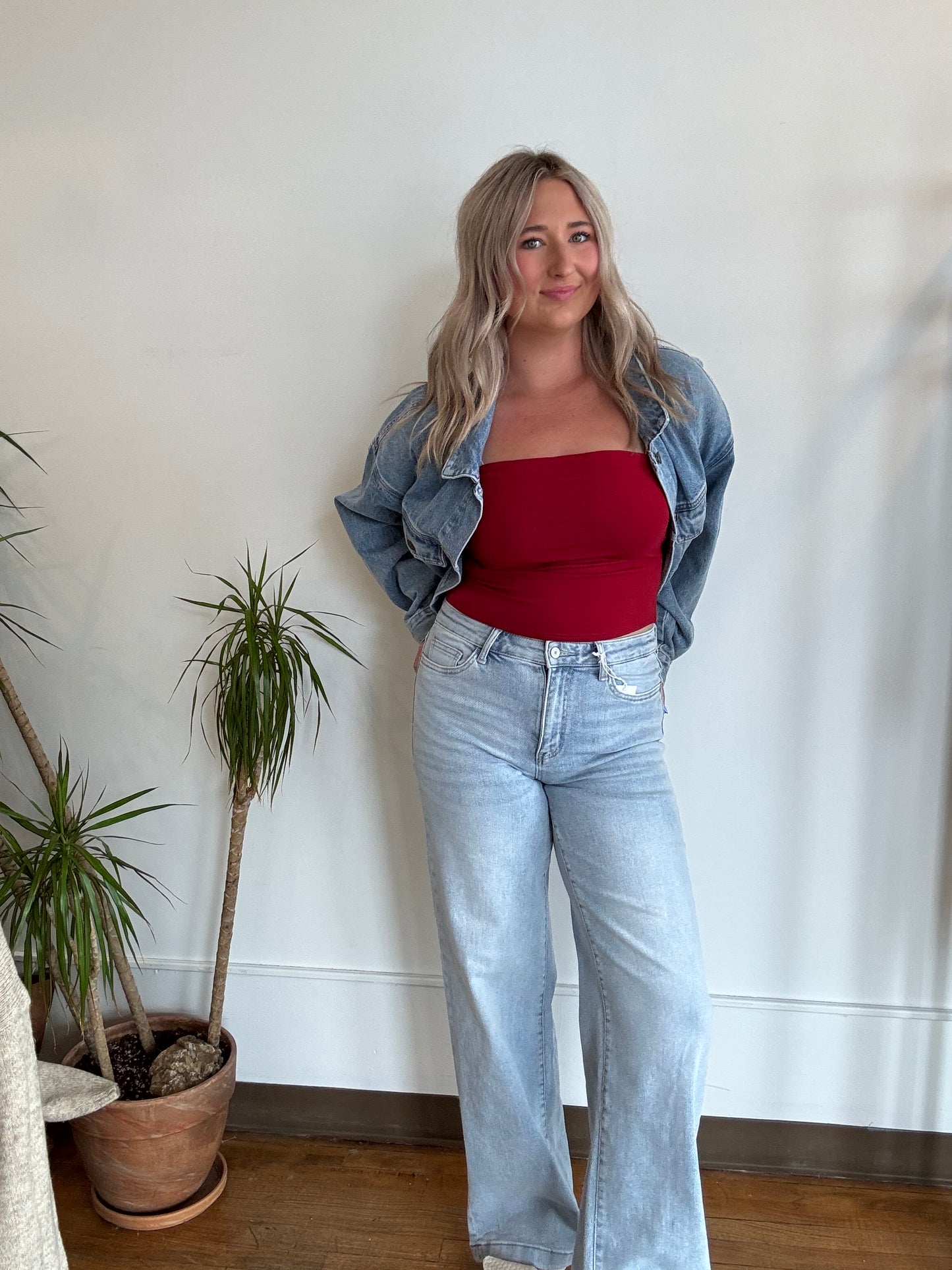 High Western Tube Top