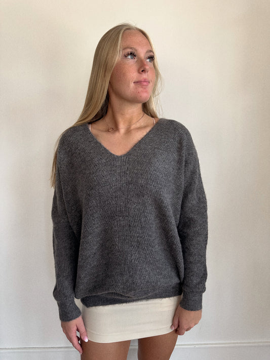 Graphite Oversized Sweater