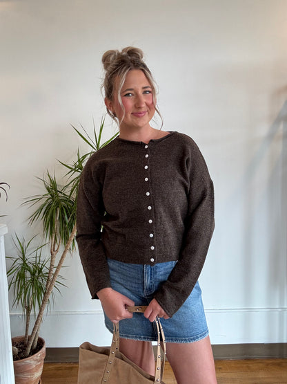 Walnut Cardigan