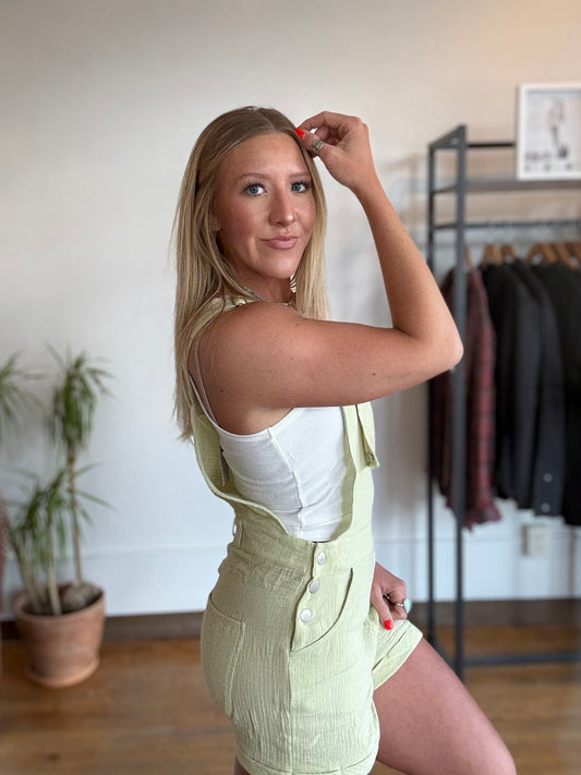 Matcha Overalls