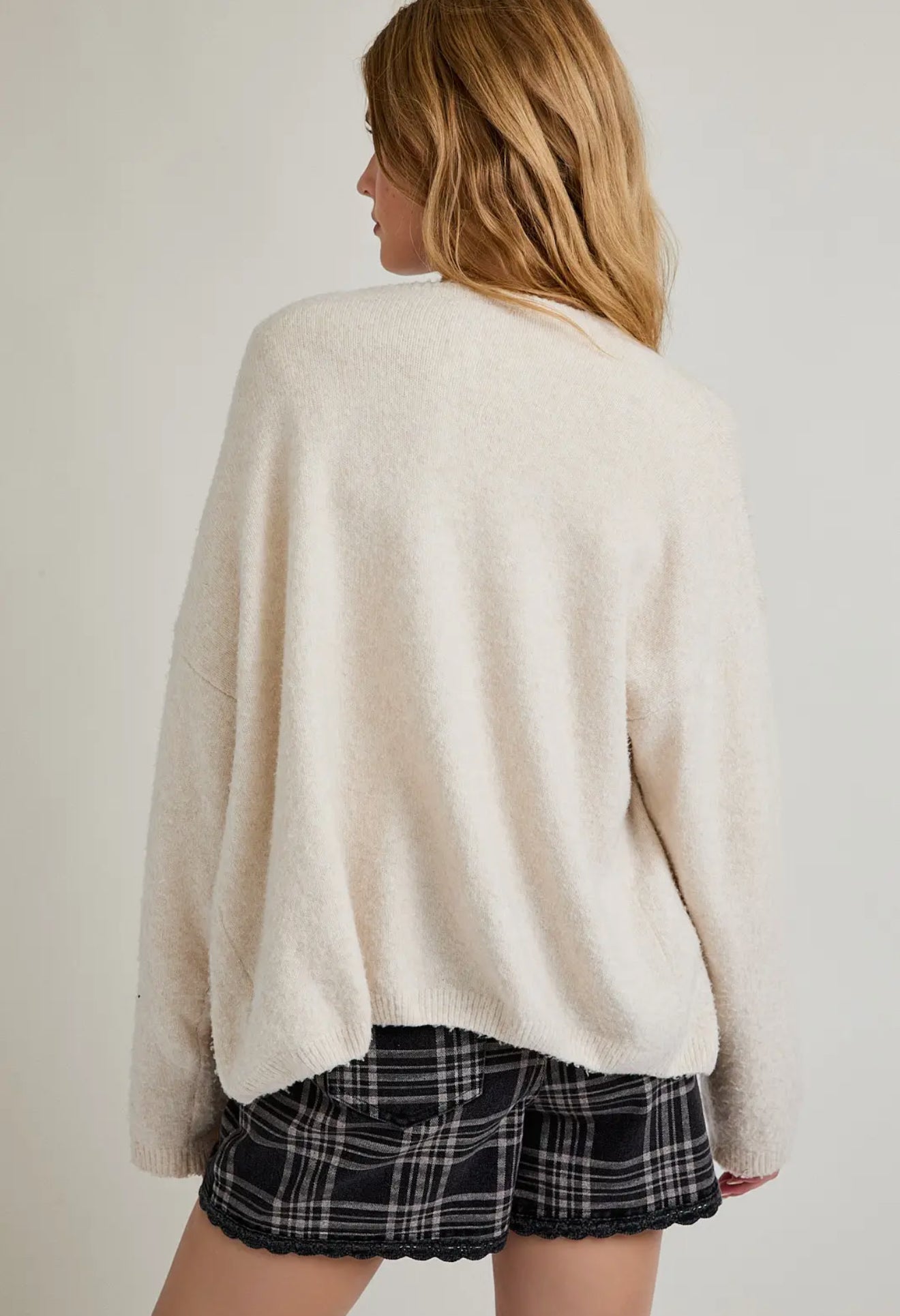Ivory Sweater Cardigan