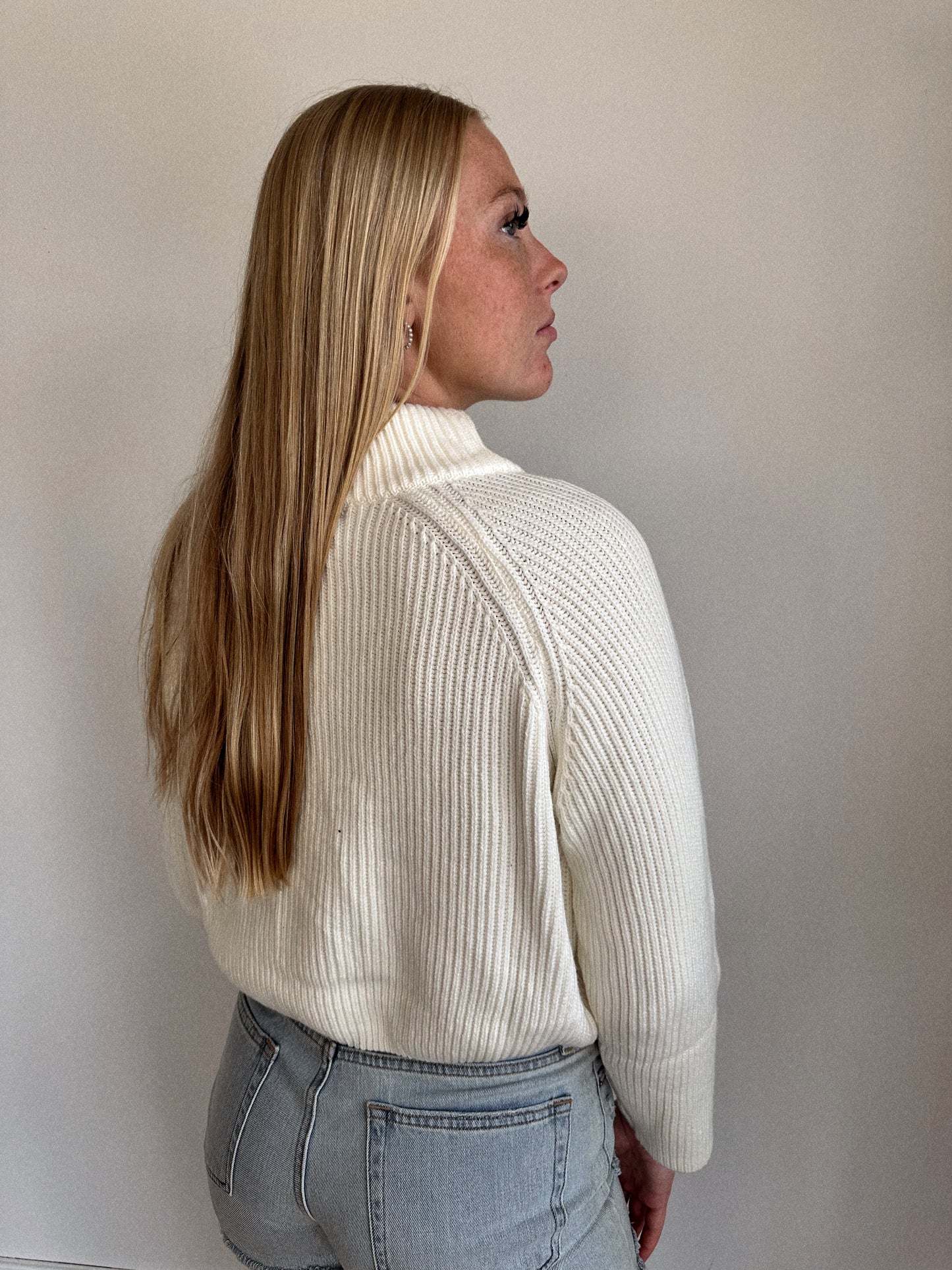 Debbie Half Zip Sweater