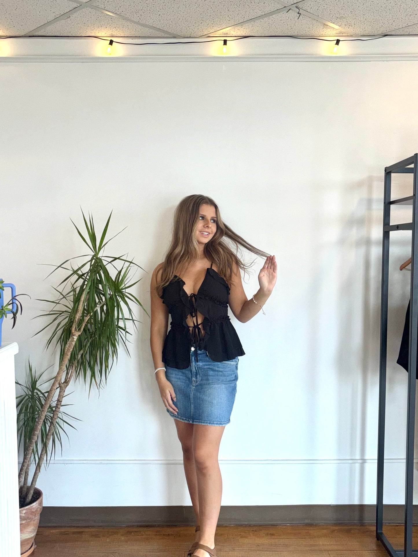 Livy Ruffled Cami