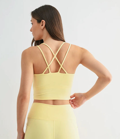 Cloud Light Criss-Cross Sports Bra
