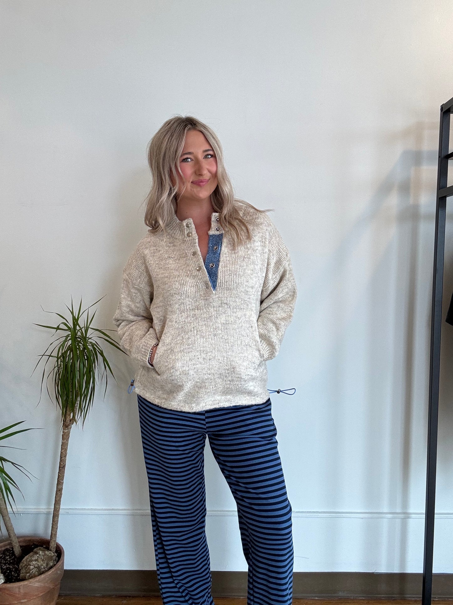 Blue Collar Sweater