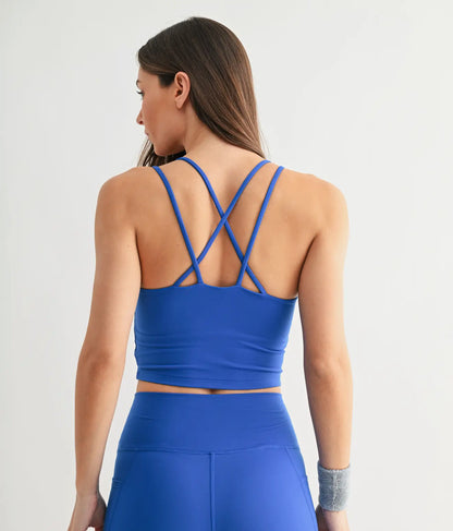 Cloud Light Criss-Cross Sports Bra