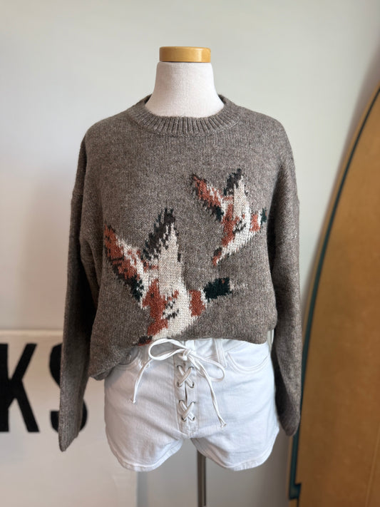 Flying Duck Knit Sweater