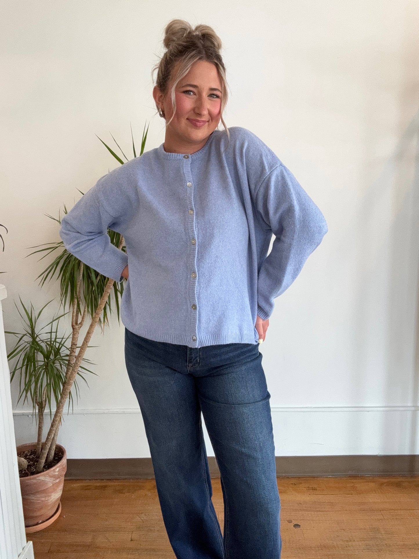 Light Blue Cardigan