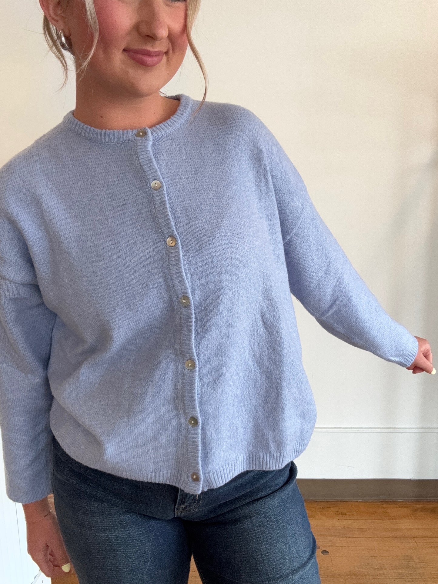 Light Blue Cardigan
