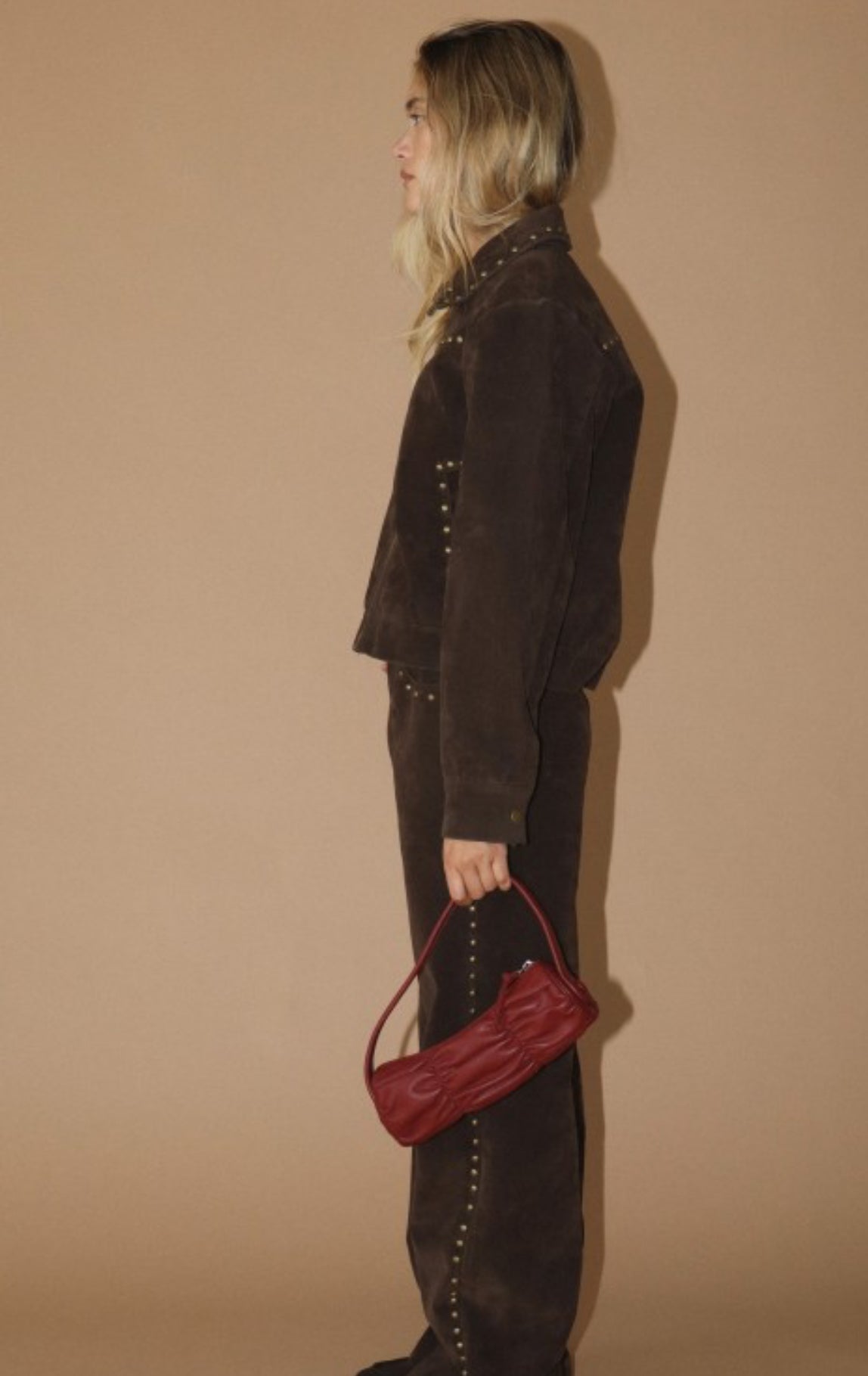 Studded Suede Jacket