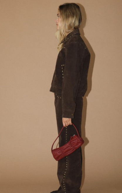 Studded Suede Jacket