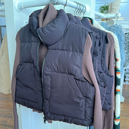 Quilted Puffer Vest