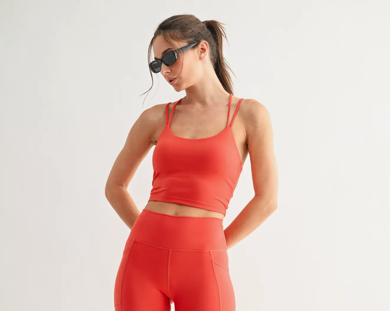 Cloud Light Criss-Cross Sports Bra