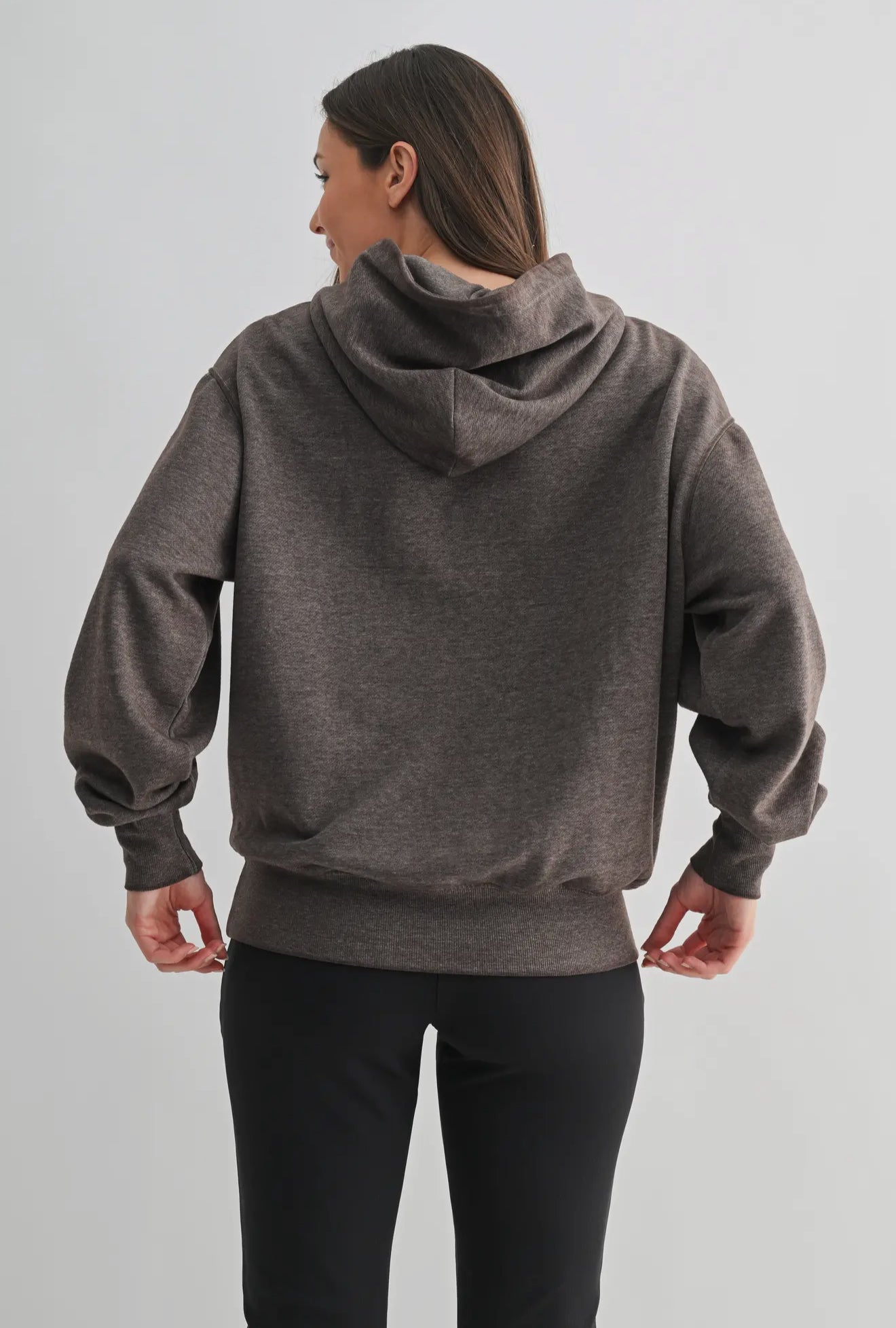 Espresso Burnout Hoodie