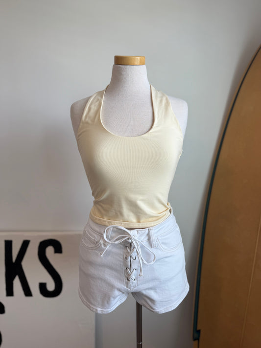 Sunny Yellow Halter Top