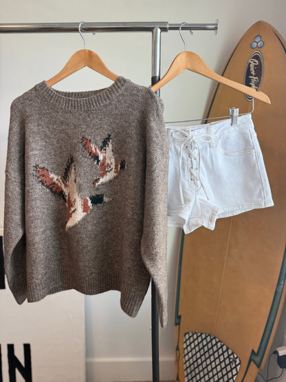Flying Duck Knit Sweater