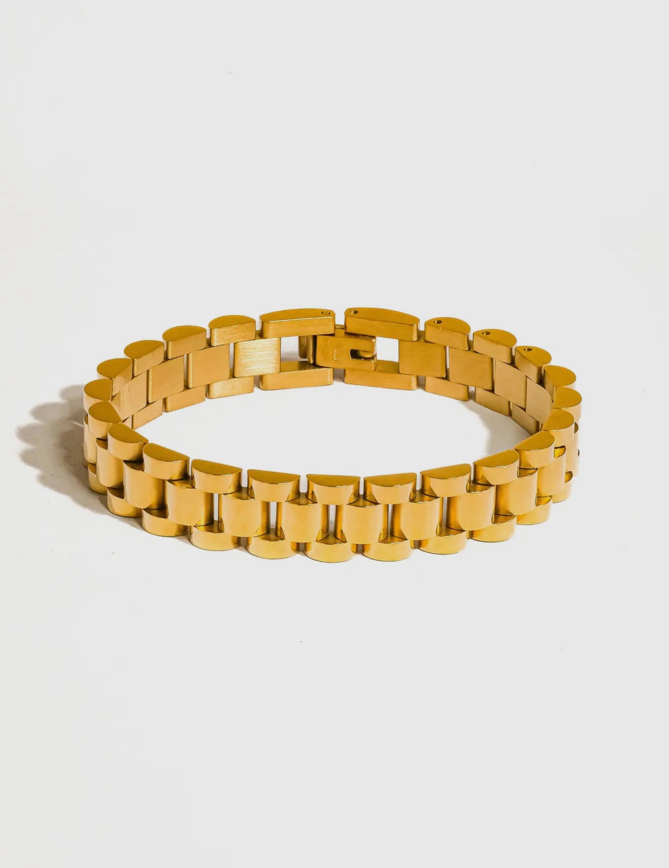 Yannick 18K Gold Non-Tarnish Watchband Bracelet