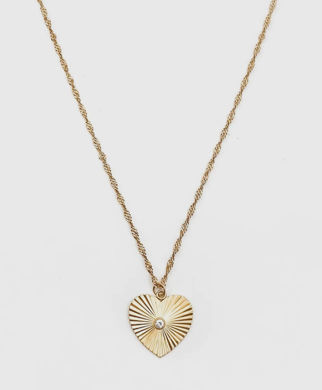 Agatha Diamond Heart Necklace