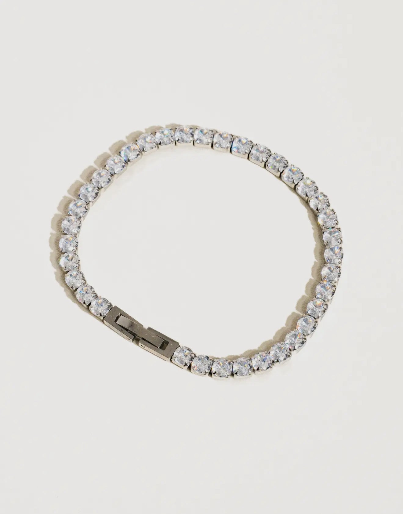 René Non-Tarnish Rhinestone Dressy Bracelet