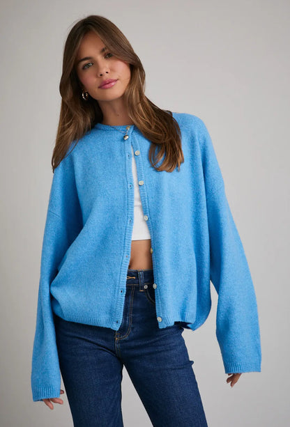Blue Sweater Cardigan