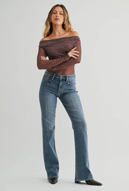 Dark Denim Western Bootcut Jean