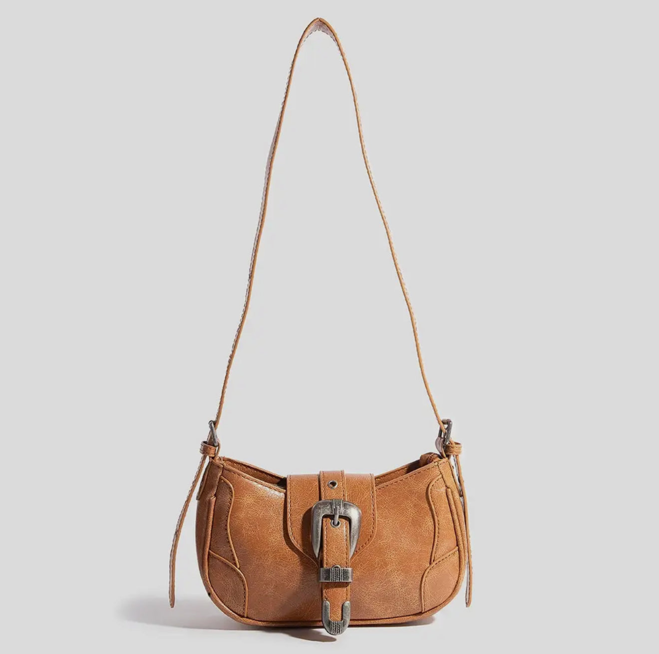 Western Buckle Shoulder Bag