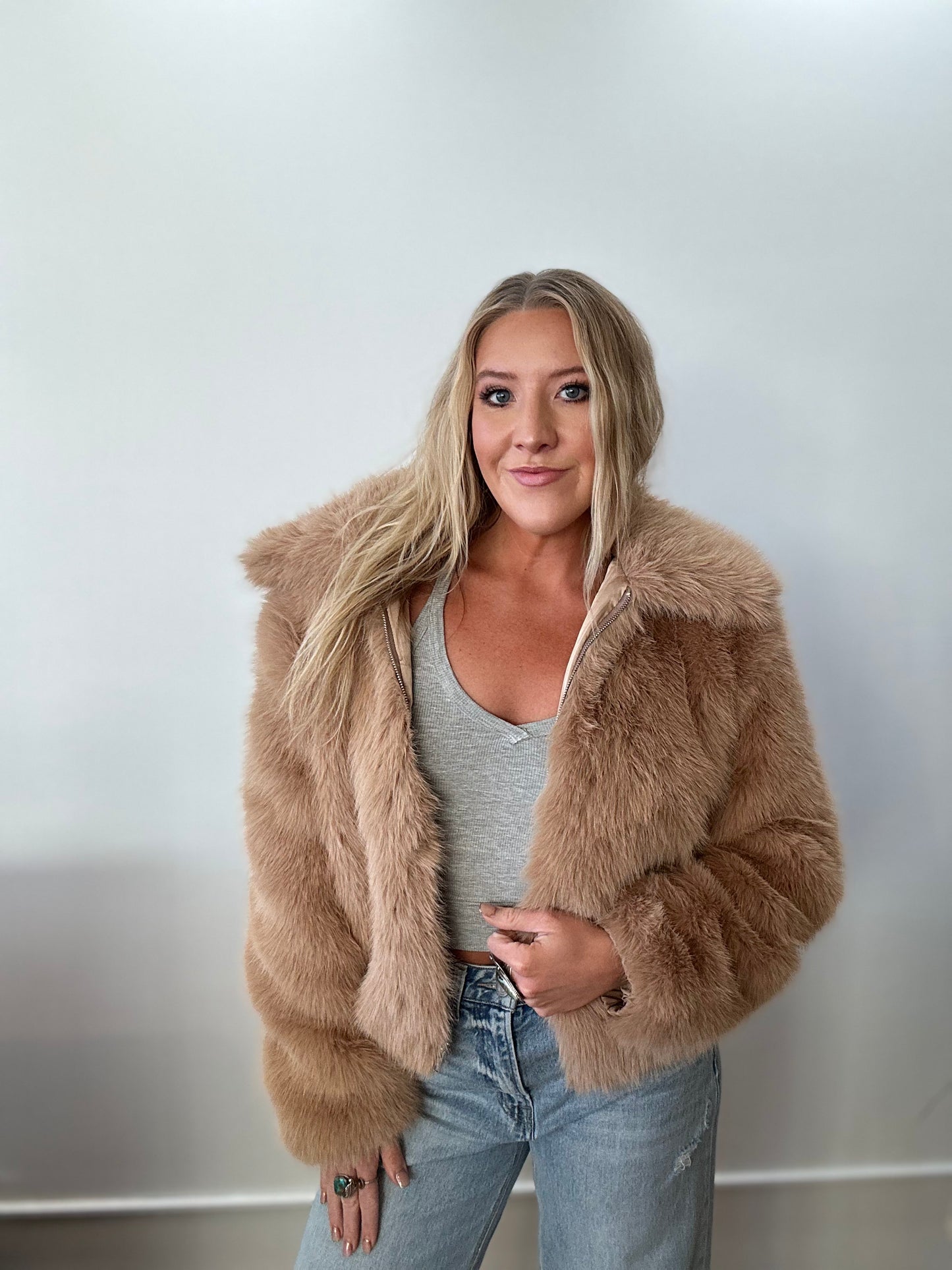 Goldie Faux Fur Jacket