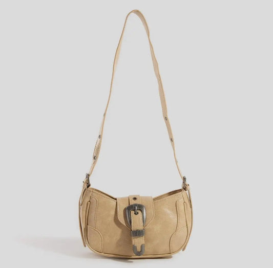 Western Buckle Shoulder Bag