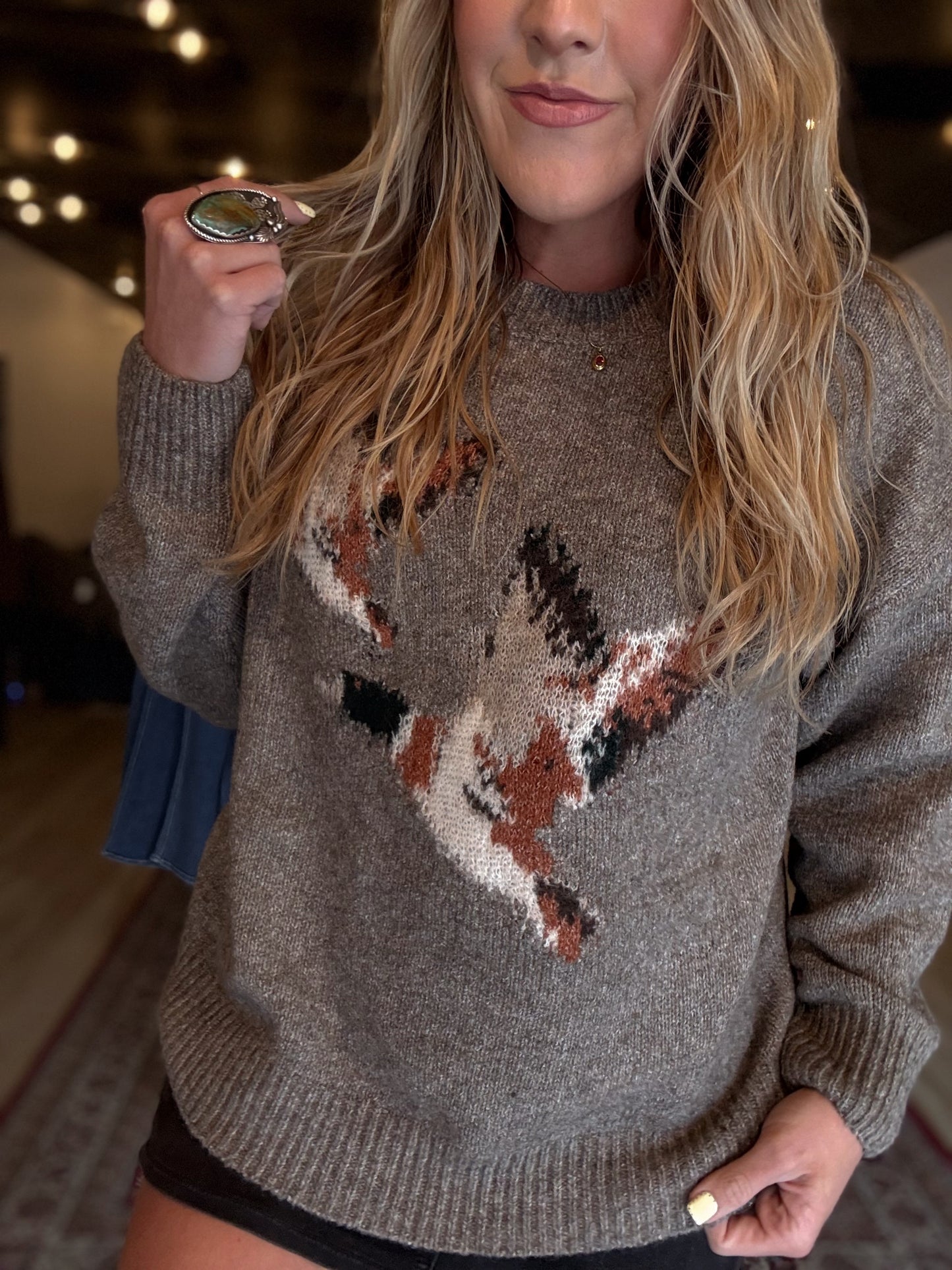 Flying Duck Knit Sweater