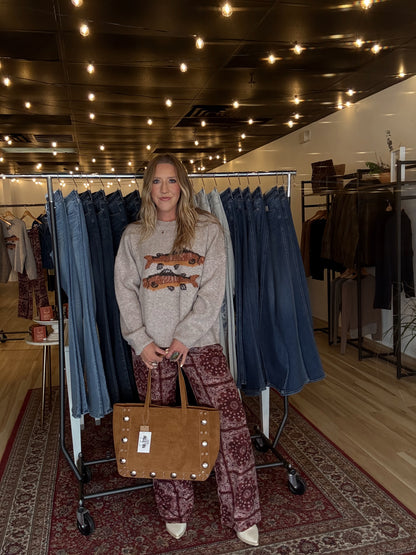 Trout Graphic Sweater