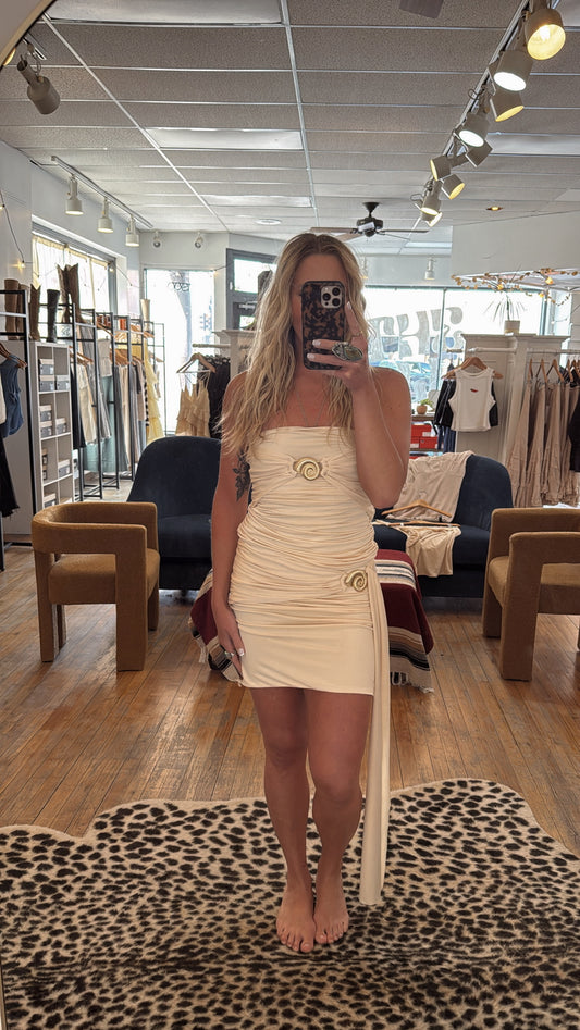 Solara Beach Shell Mini Skirt