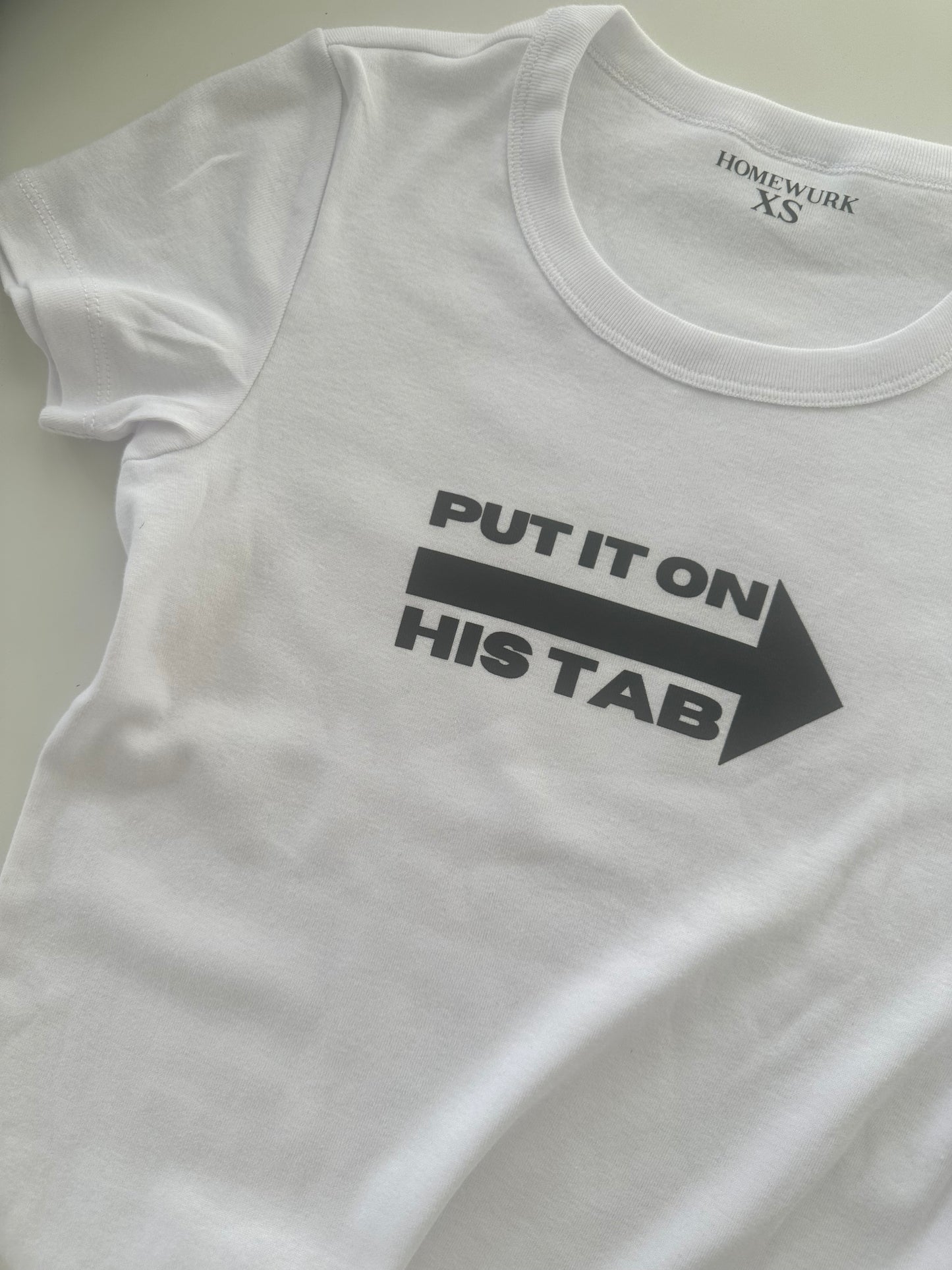 Put it on His Tab Tee