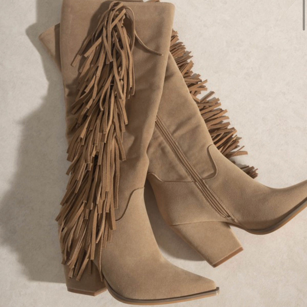 Out West Fringe Boot