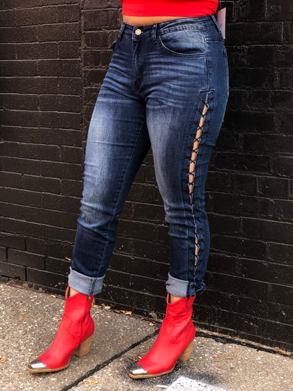 Laced Denim